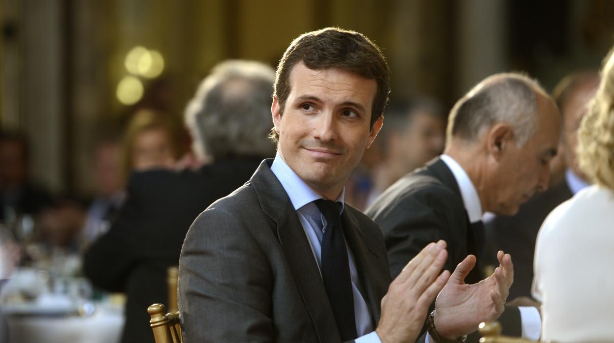 Pablo Casado, presidente del PP