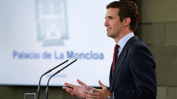 Casado ya modera el tono del PP