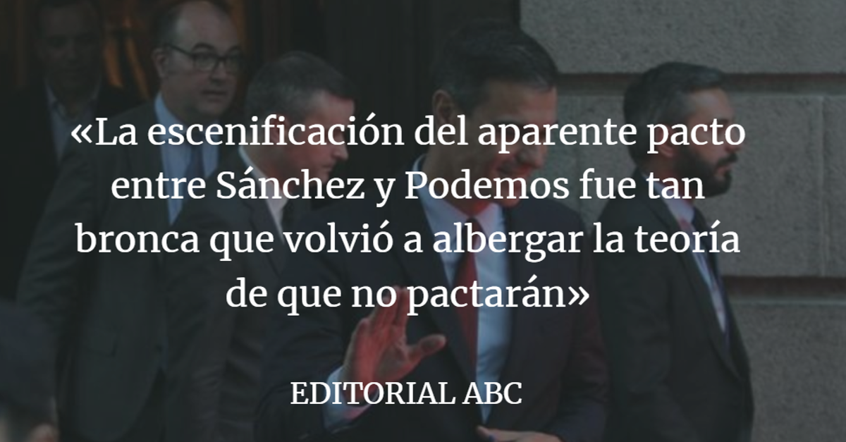 España no necesita a Sánchez