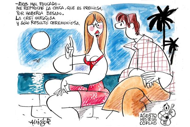 Los amores de verano, por Mingote