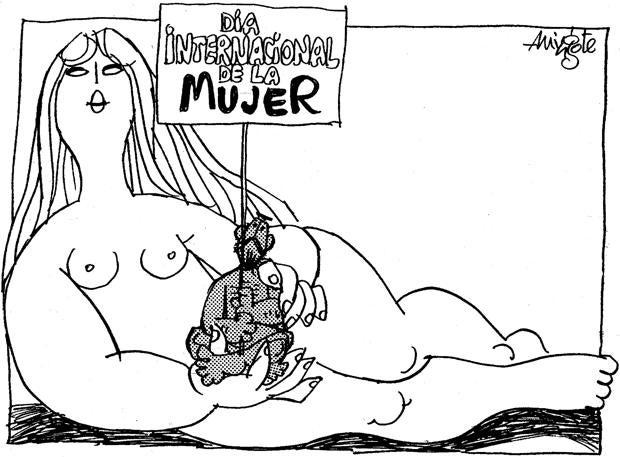 El Día Internacional de la Mujer, por Mingote