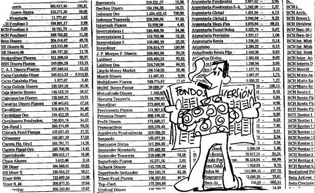 Un respiro con Mingote. Los fondos de inversión