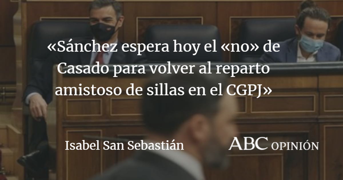 Isabel San Sebastián: Censura sin alternativa