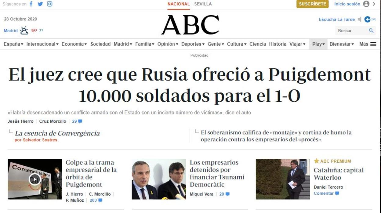 La Dirección de ABC, con la libertad en los comentarios