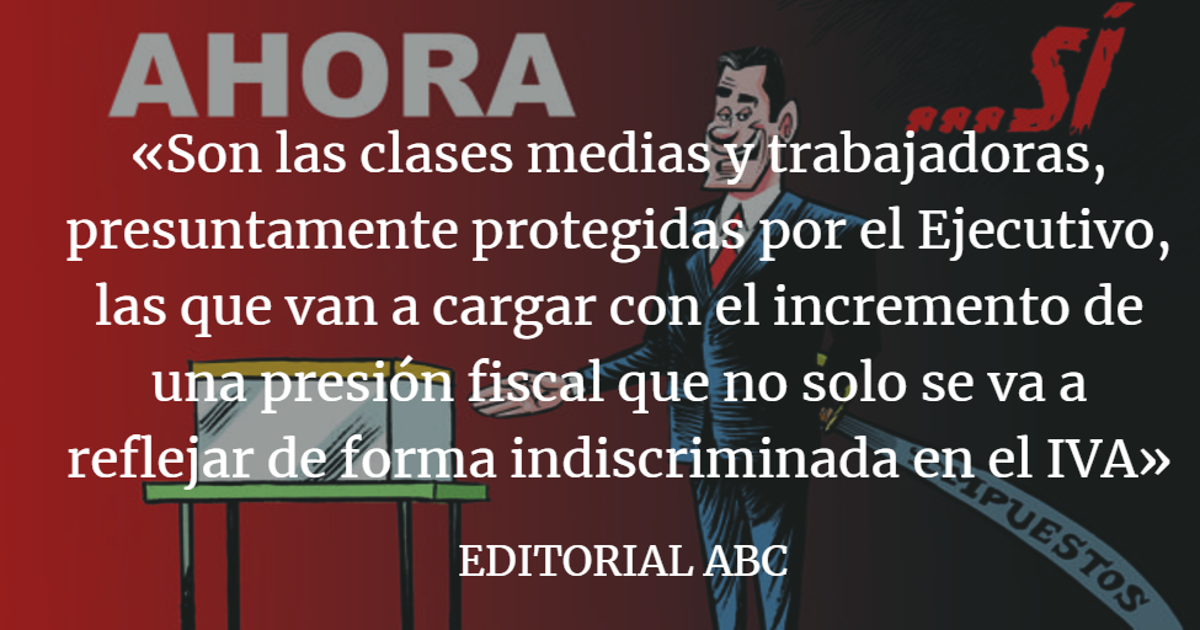 El despilfarro lo terminan pagando las clases medias