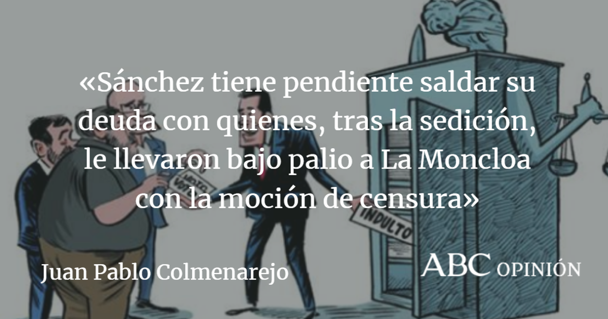 Juan Pablo Colmenarejo: El indulto tenía un precio