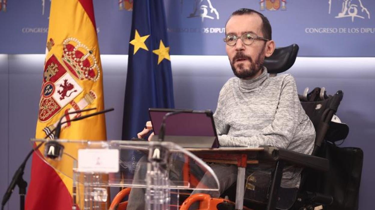 Pablo Echenique ha mostrado su apoyo a los causantes de los graves disturbios de estos días.