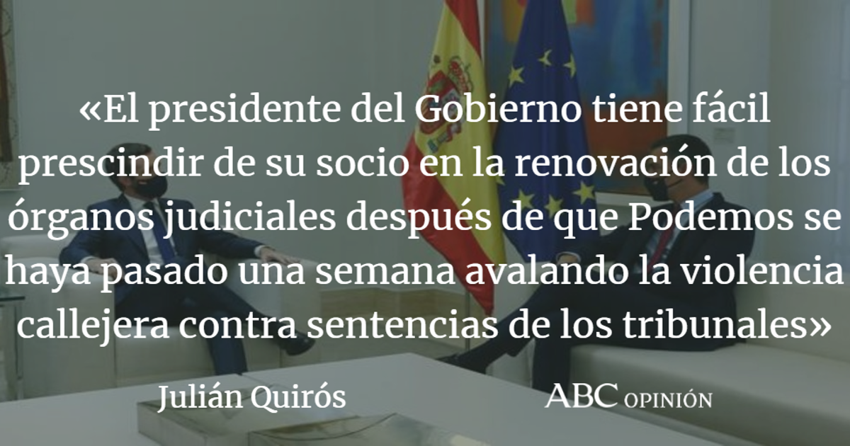 Julián Quirós: Podemos se queda fuera