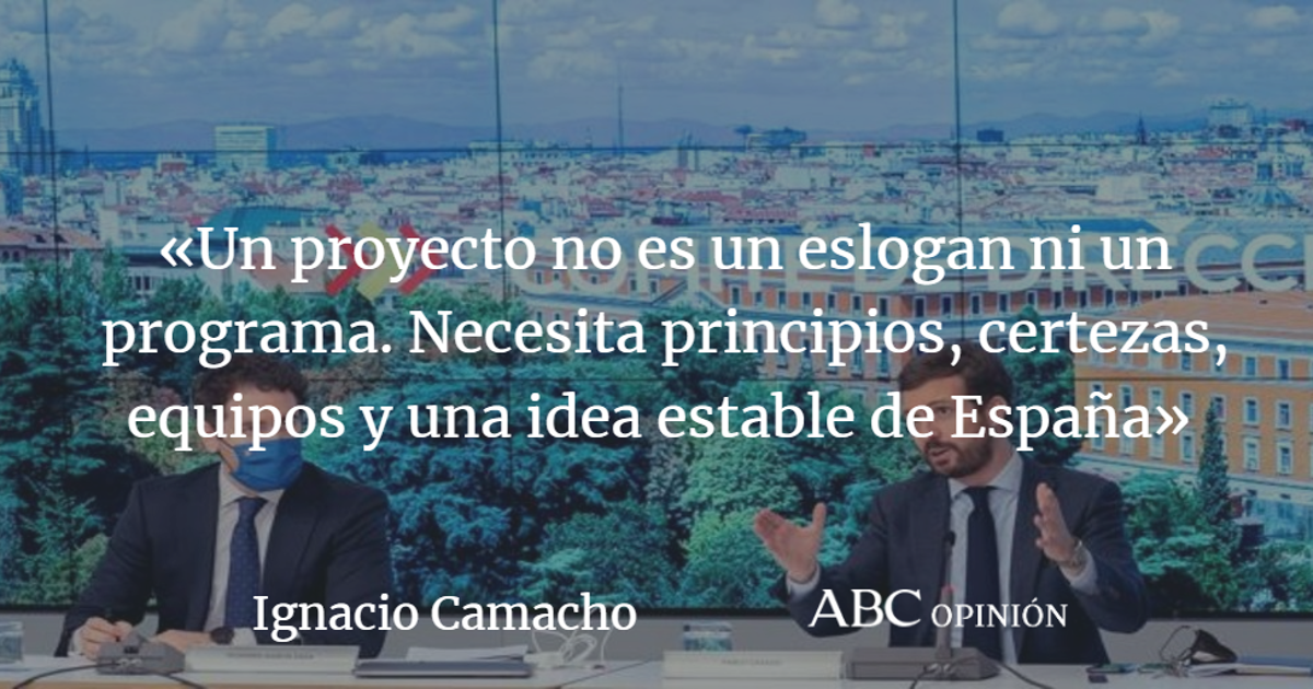 Ignacio Camacho: El proyecto vacío