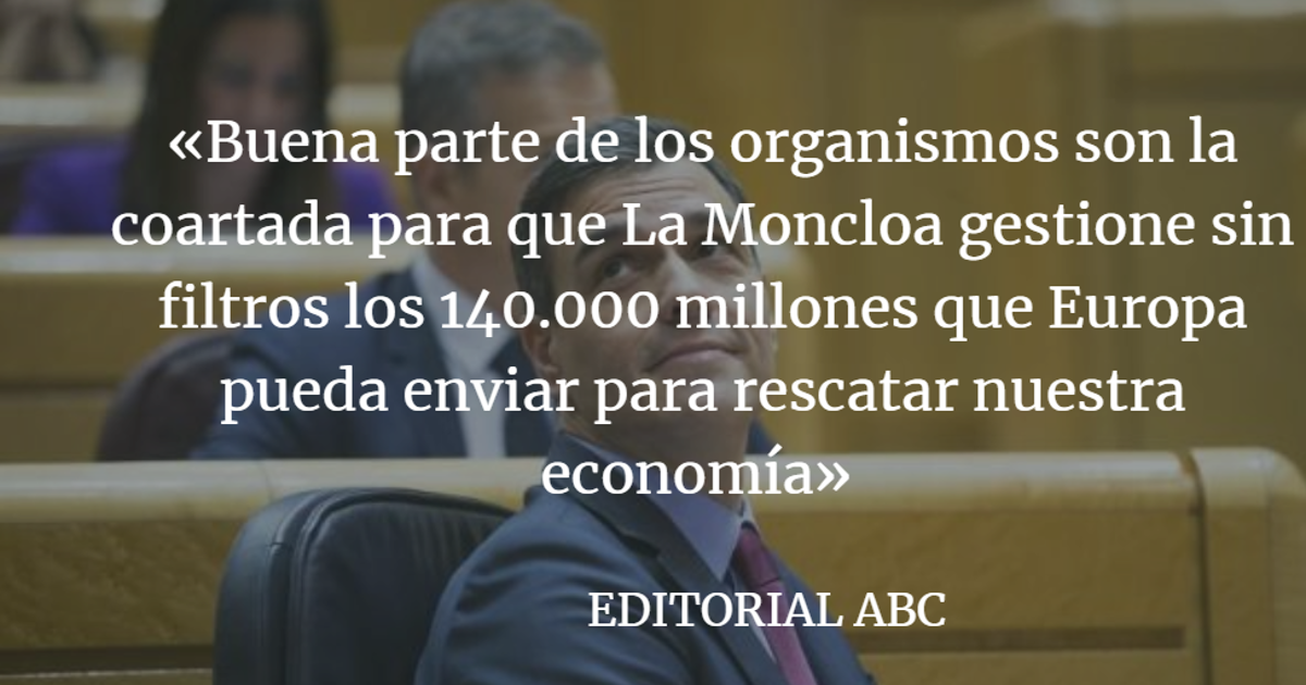 Editorial ABC: Enchufismo y arbitrariedad