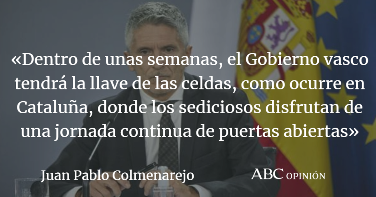 Juan Pablo Colmenarejo: El papelito de Marlaska