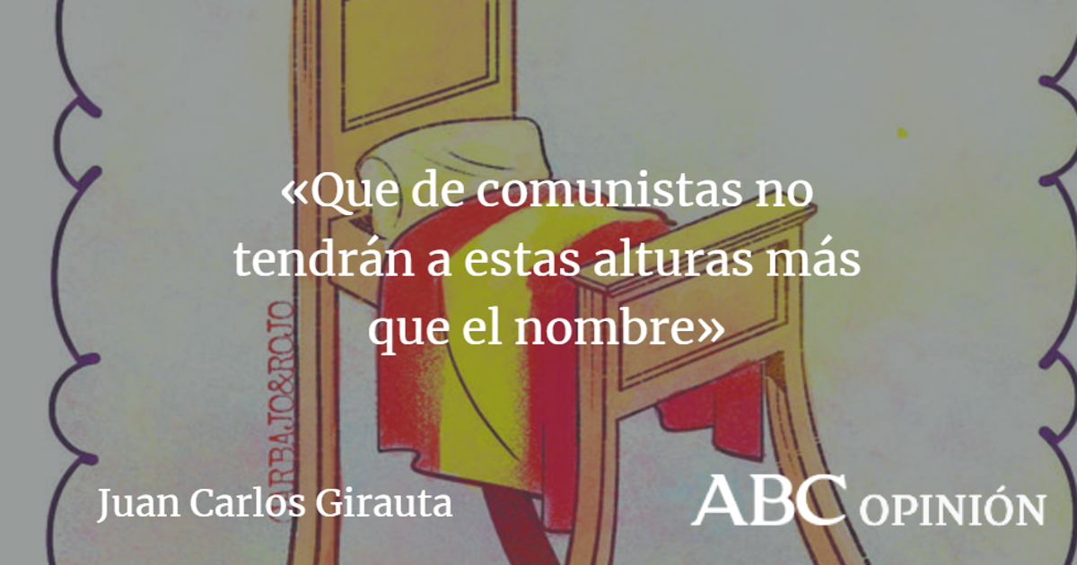 Juan Carlos Girauta: Un comunista es un comunista es un comunista