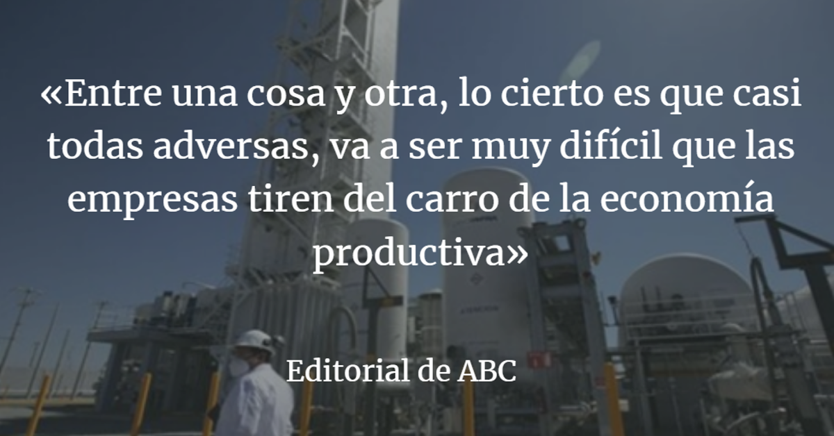 Editorial ABC: El sector público aumenta la asfixia de las empresas