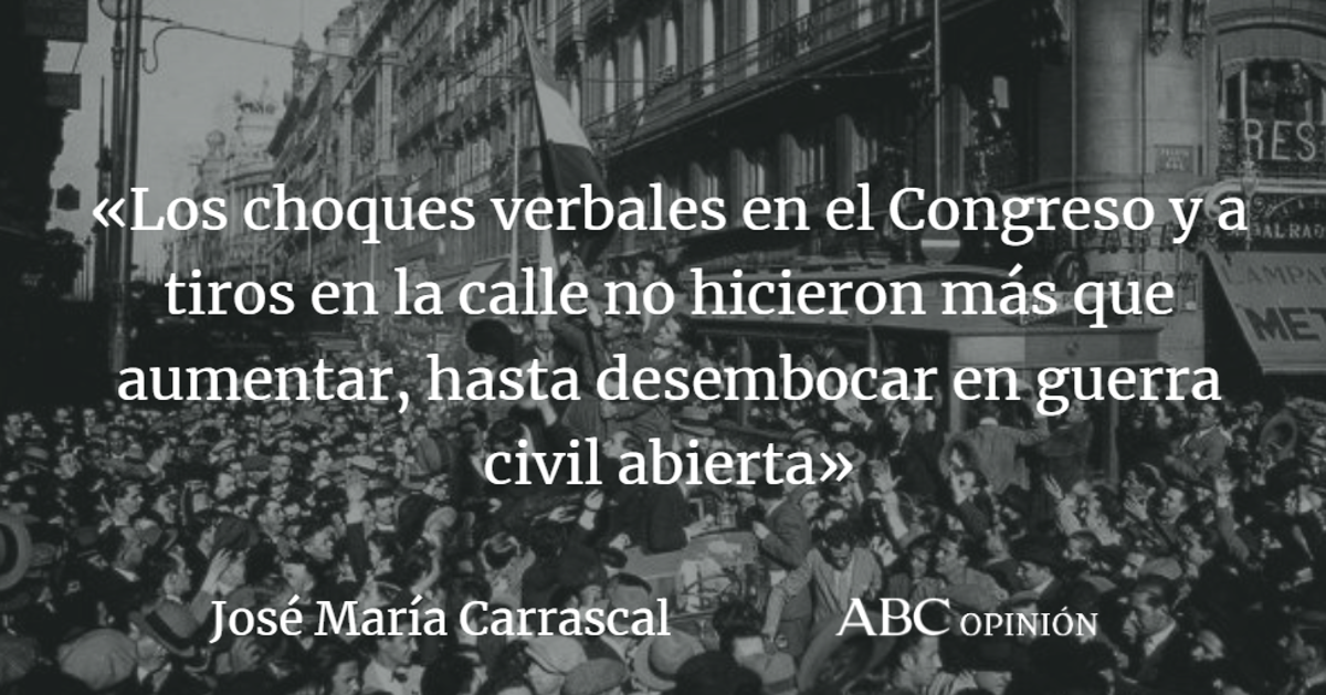 José María Carrascal: 14 de abril de 1931