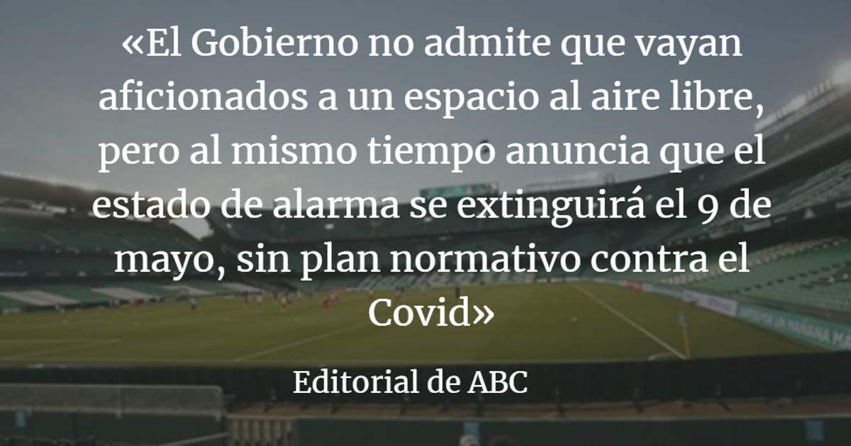 Editorial ABC: Gradas vacías, y el metro lleno