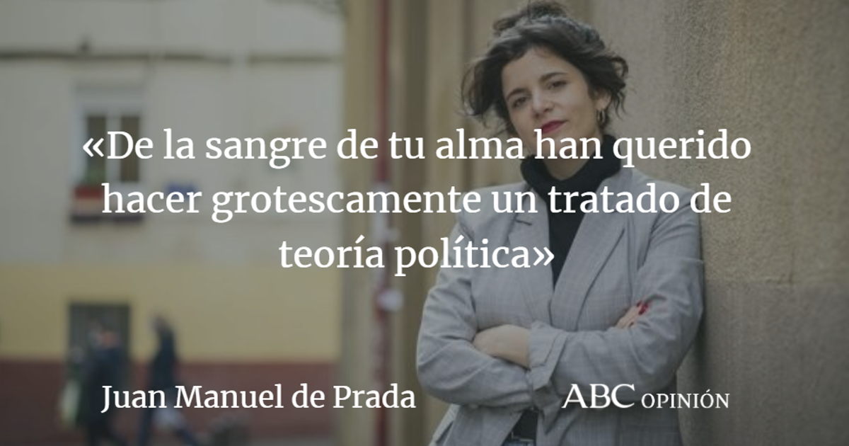 Juan Manuel de Prada: Carta a Ana Iris Simón