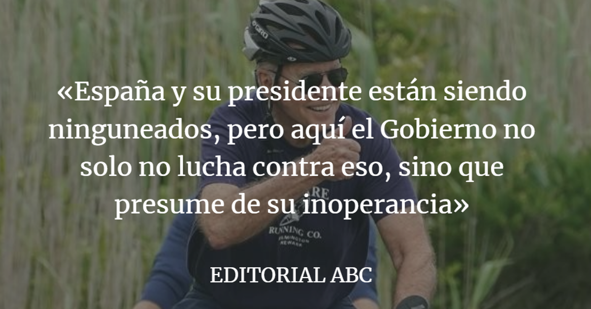 Editorial ABC: Otra vez a mendigar una foto con Estados Unidos