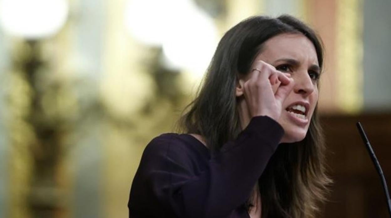 Irene Montero, ministra de Igualdad.