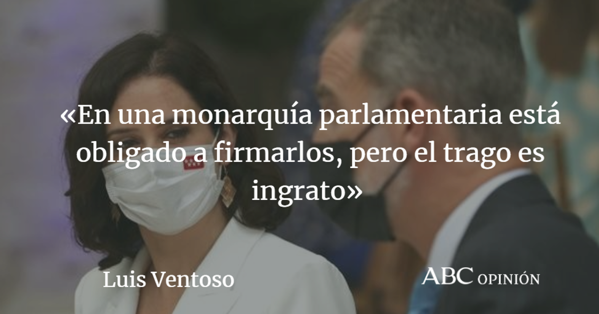 Luis Ventoso: Lo de Ayuso y el Rey