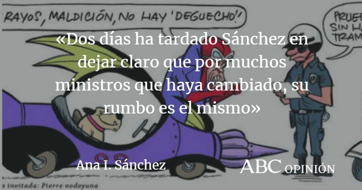 Ana I. Sánchez: La prueba del nueve