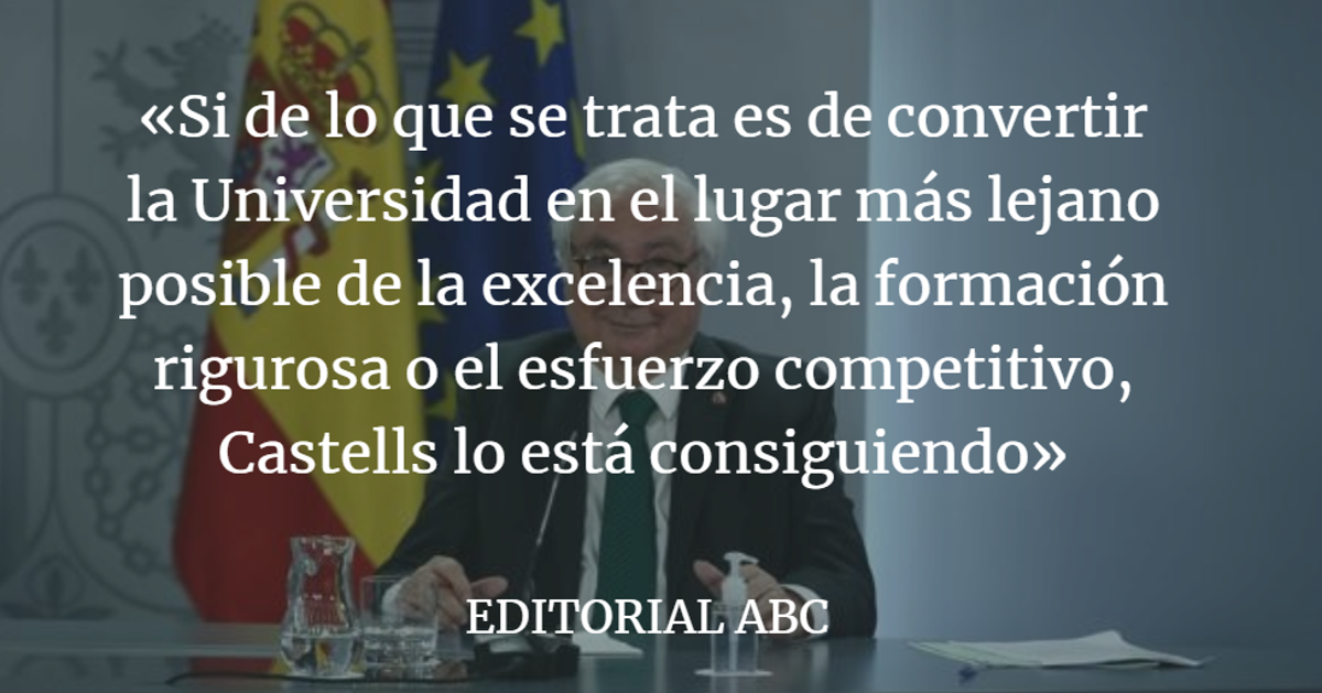 Editorial ABC: Becas universitarias, incluso con fraude académico