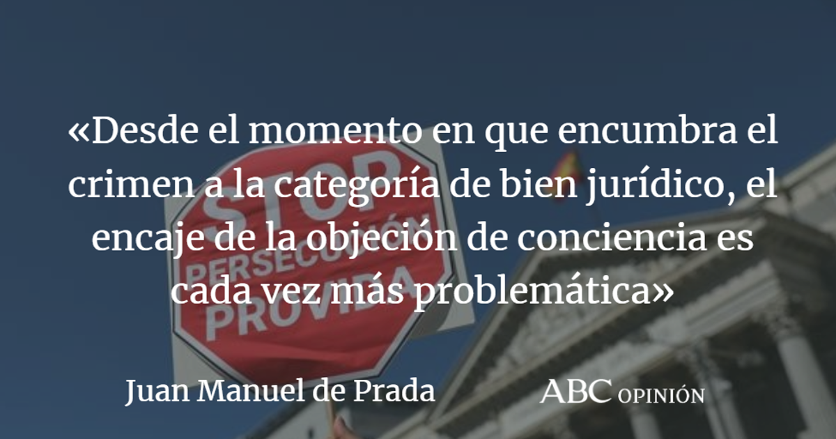 Juan Manuel de Prada: El aborto es un crimen