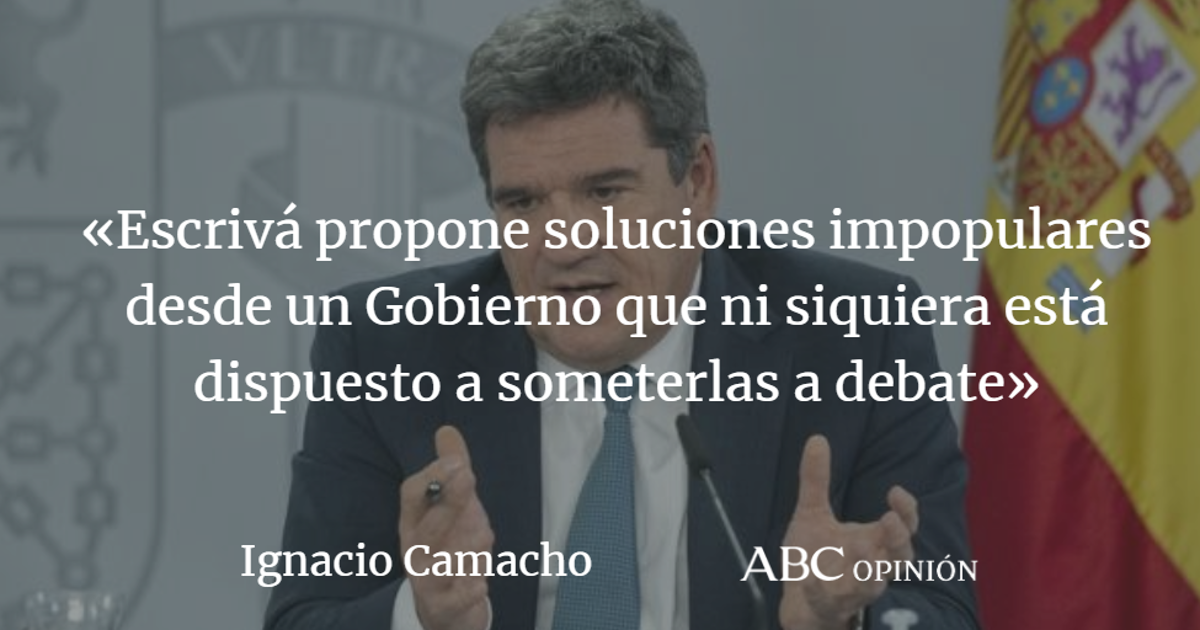 Ignacio Camacho: El ministro diletante