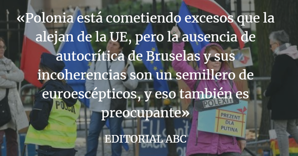 Editorial ABC: Polonia y el problema de Europa