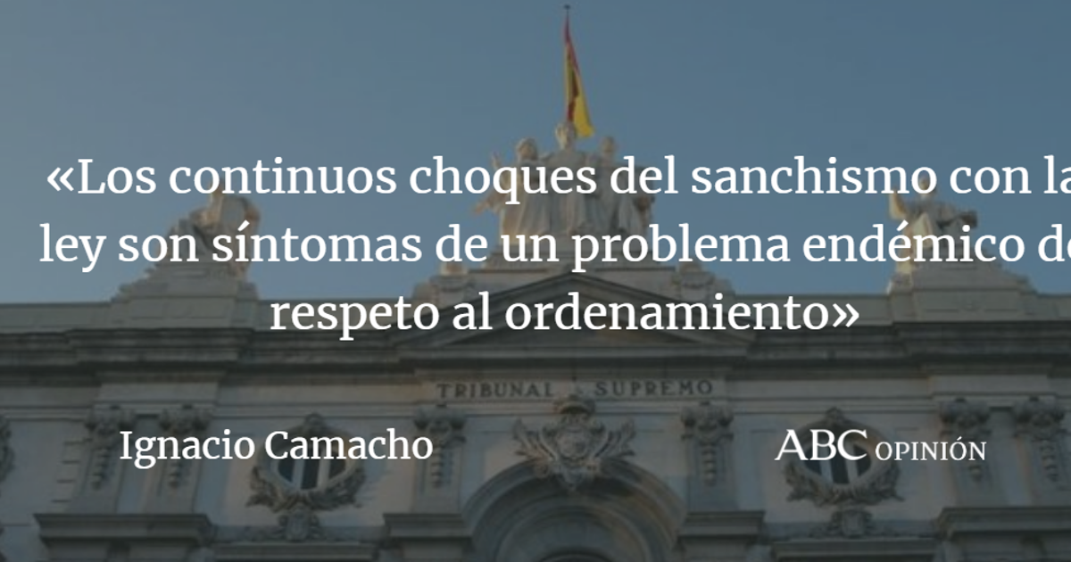 Ignacio Camacho: Anomia parlamentaria