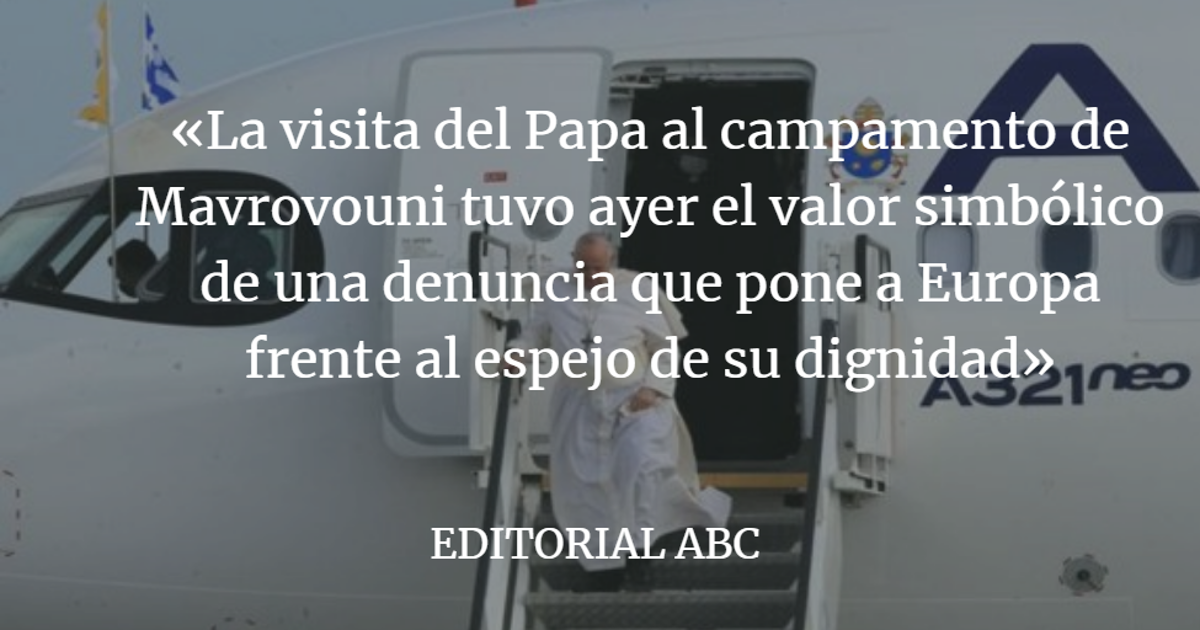 Editorial ABC: Europa y la otra orilla de la inmigración