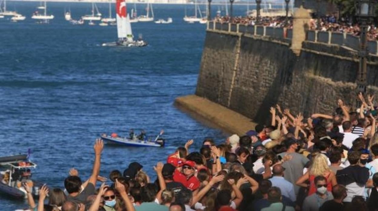 La Voz de Cádiz: Sailgp: el mayor reconocimiento es el regreso