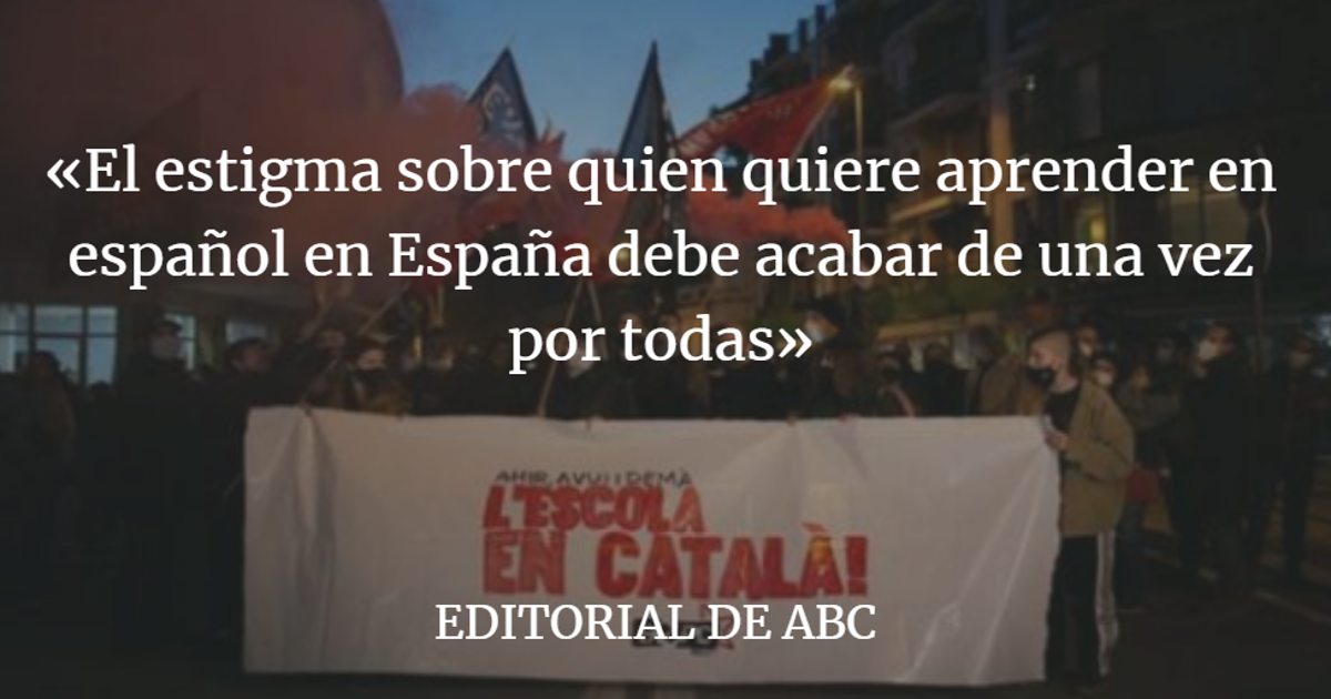 Editorial ABC: Valentía y coraje cívico para denunciar nuevos ‘Canet’