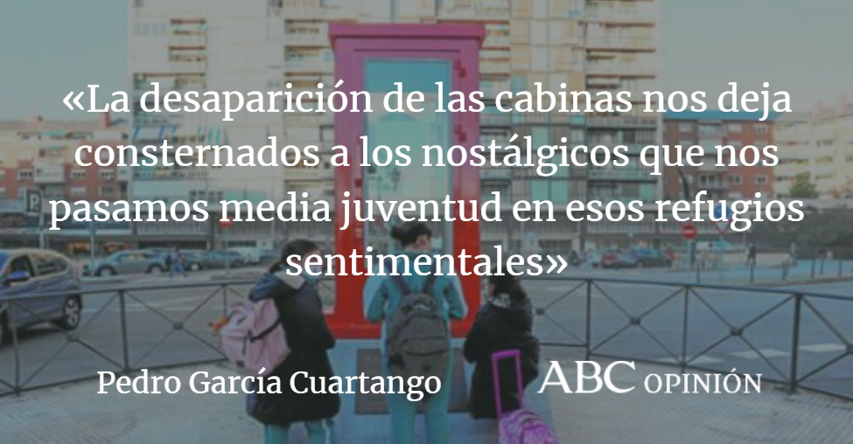 Pedro García Cuartango: Adiós a las cabinas