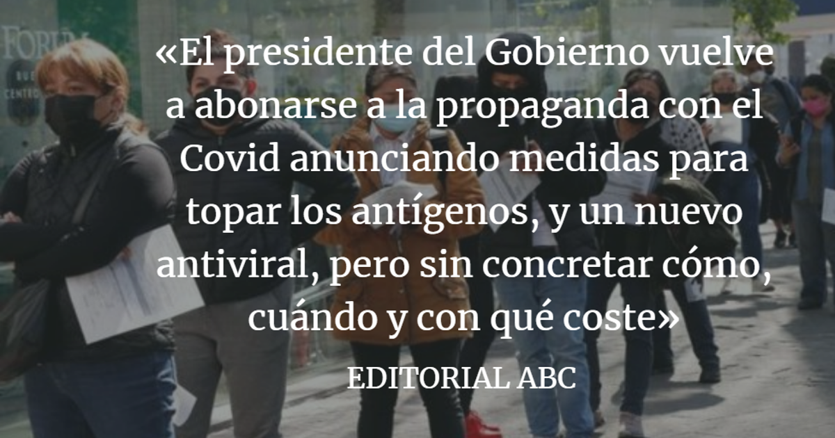 Editorial ABC: Las bajas laborales por Ómicron, el nuevo laberinto