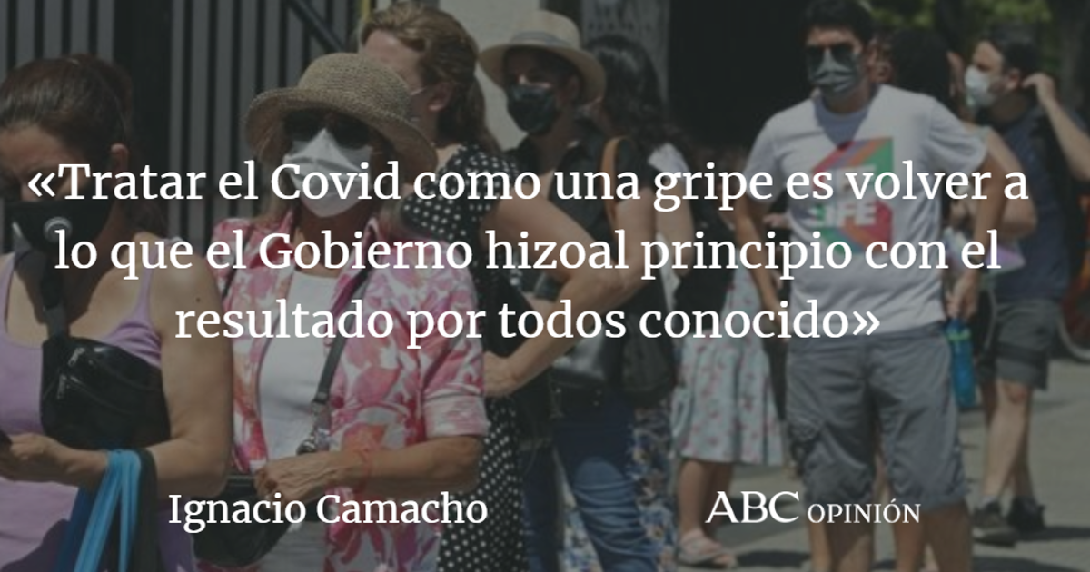 Ignacio Camacho: ‘Gripalizar’ por decreto