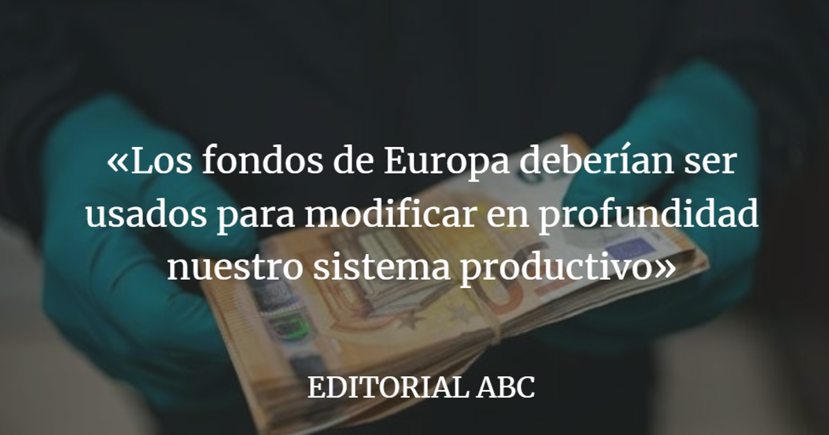 Editorial ABC: El ‘Plan E’ con dinero europeo alcanza ya a viajes de LGTBI