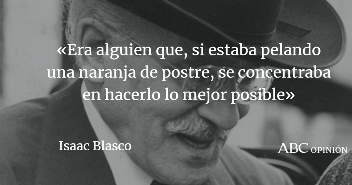 Isaac Blasco: La naranja de Toscanini