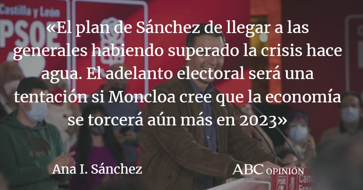 Ana I. Sánchez: Vienen malos tiempos