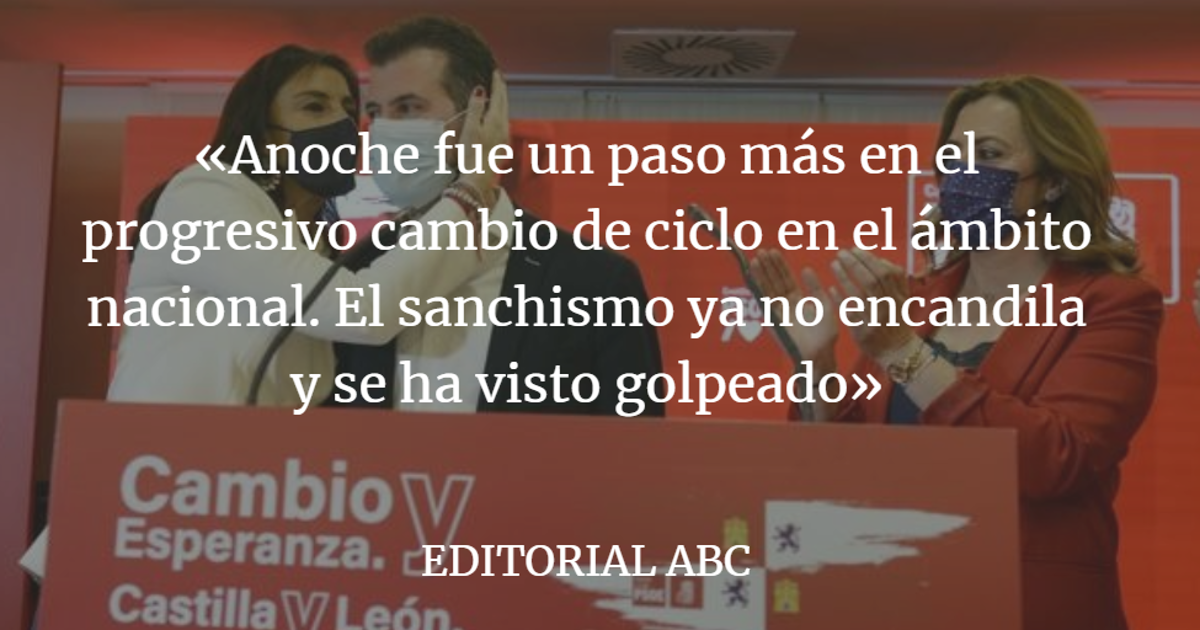 Editorial ABC: Otro fracaso de Sánchez