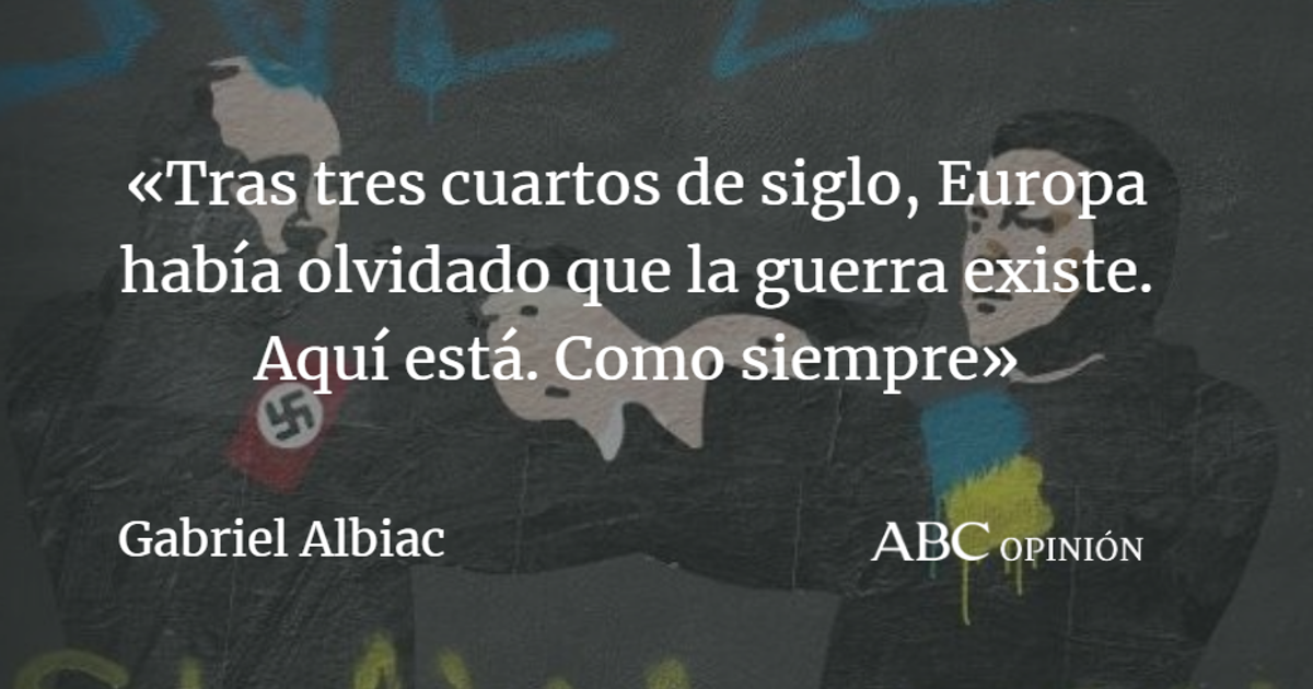 Gabriel Albiac: Si Ucrania cae...