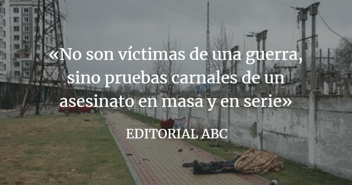Editorial ABC: Crímenes de guerra, asesinatos en serie