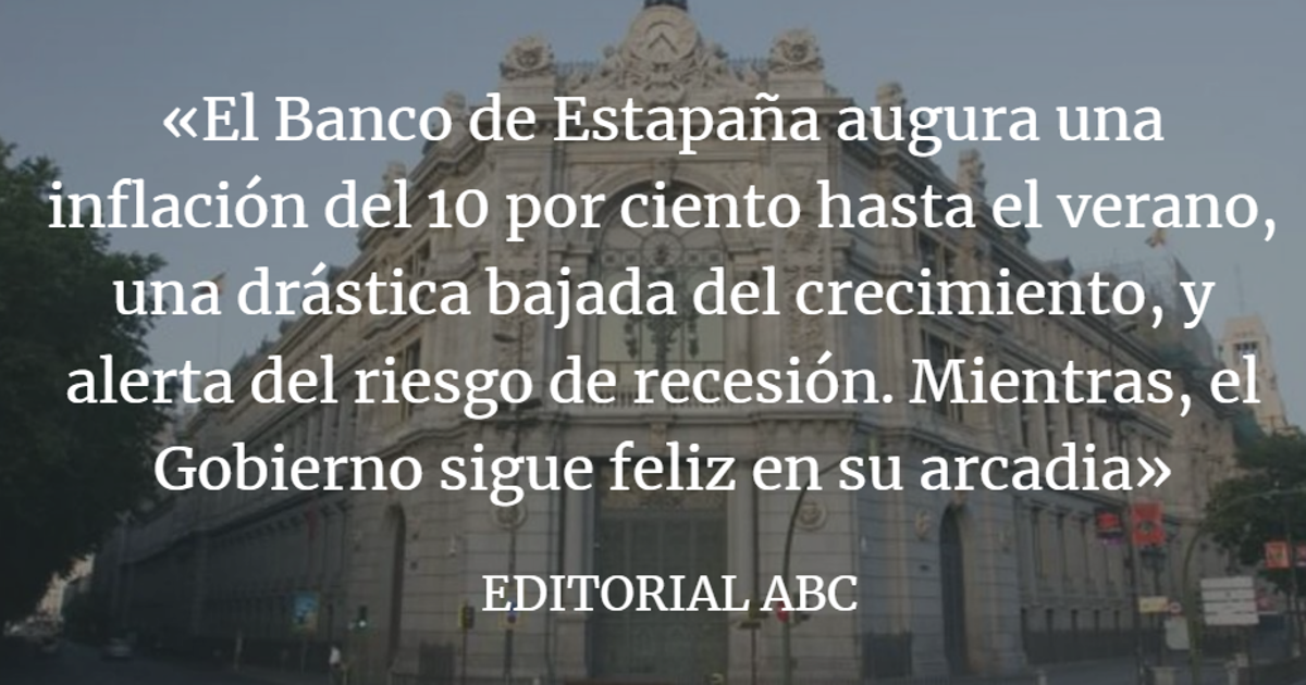 Editorial ABC: Panorama económico sombrío