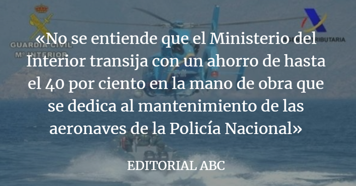 Editorial ABC: No se puede jugar con la seguridad de los policías