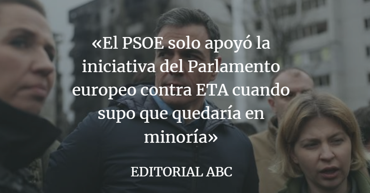 Editorial ABC: Revolcón por blanquear a ETA