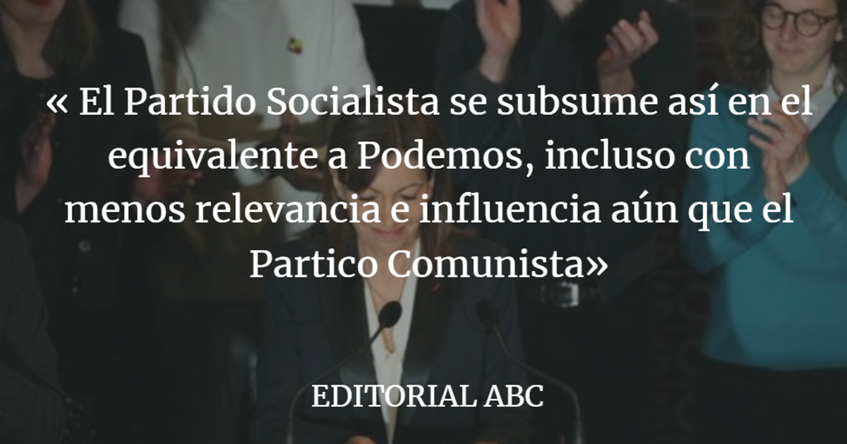 Editorial ABC: El socialismo francés se disuelve en la irrelevancia