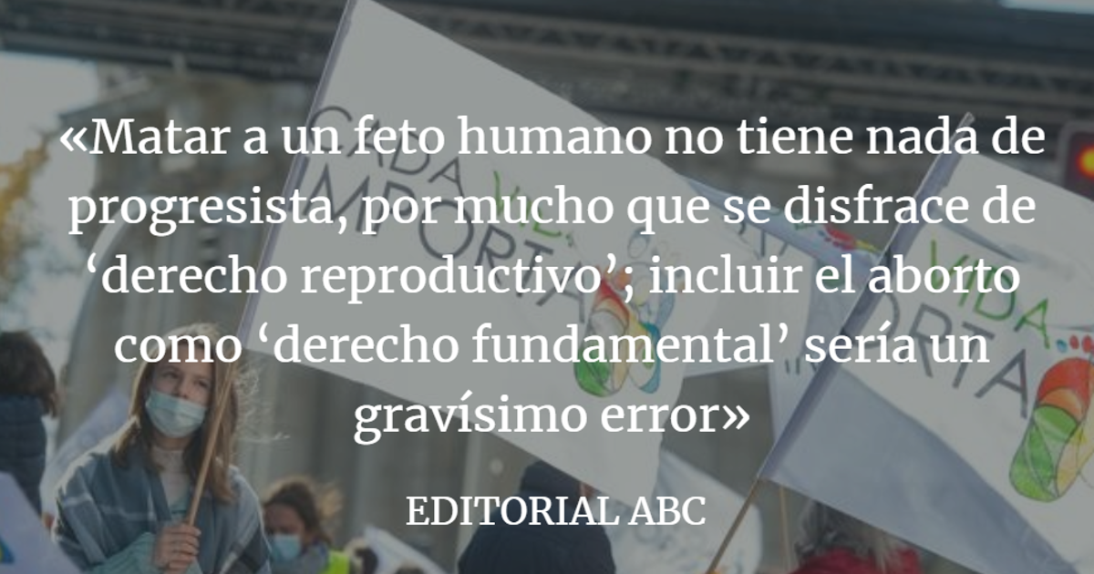 Editorial ABC: Aborto, un debate necesario