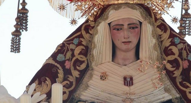 Horario e Itinerario del Rosario matinal con Nuestra Señora de las Mercedes. Sevilla 01 de Octubre del 2023