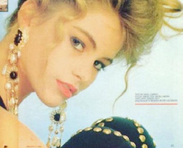 Sofía Vergara, en los años 80 en Barranquilla. La actriz subió esta foto a Instagram en 2016