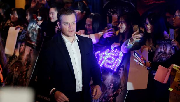 Matt Damon bate récords con la película más cara de la historia de China