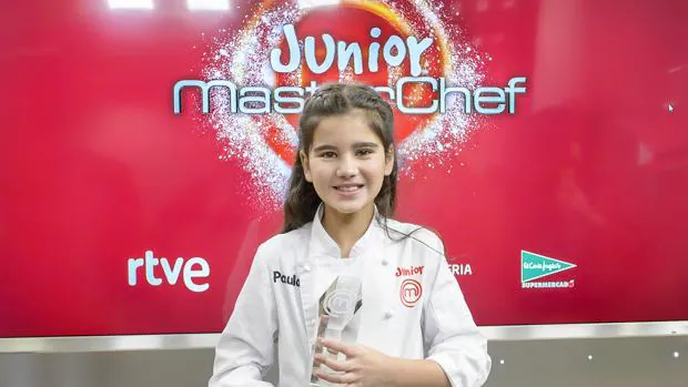 Paula, ganadora de «MasterChef Junior 4»